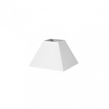 Pantalla Piramide Mezzo E27 Blanco 25dx11dx18h Tejido Popelin