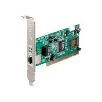 Tarjeta de red ethernet d - link pci 10 - 100 - 1000 mbps. incluye perfil bajo lp low profile