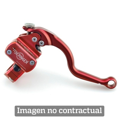 Bomba de freno con depósito integrado. Maneta tipo 3. Color ROJO. (BROH103R) BROH103R