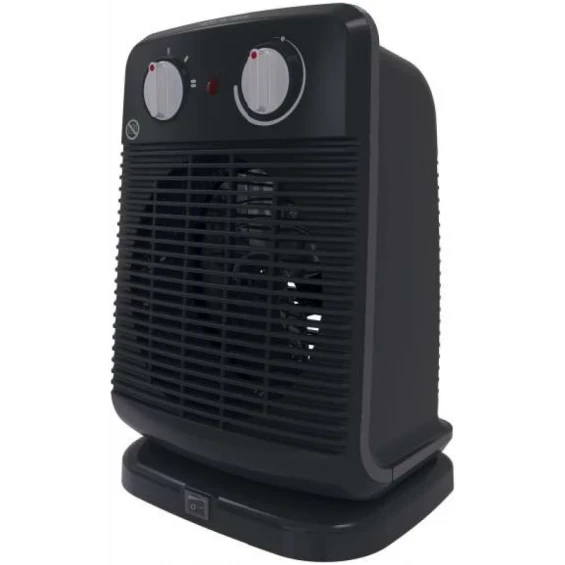 Calefactor vertical oscilante S&P TL-39 VM, 2.000 W, IP-21, negro - imagen 2