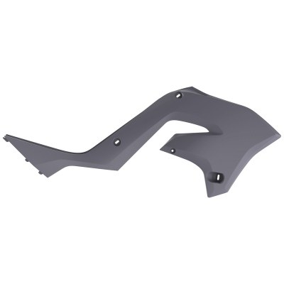 Tapa de radiador Polisport, Nardo Grey KX125/250 8425800003