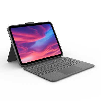 Logitech Combo Touch Funda con Teclado Extraíble Oxford Gris para iPad 10th Generación