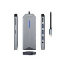 Dock Station Aisens Usb-c/hdmi/rj45/lect