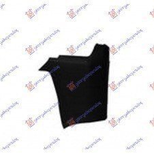 PUNTERA DE PARACHOQUES TRASERO (DOBLE PUERTAS TRASERAS) NEGRO