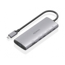 Dock Aisens 7en1 usb-C a HDMI/Usb/SD/mSD(ASUC-7P031-GR)
