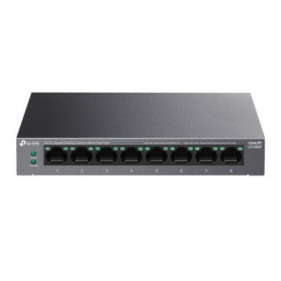 8PORT GIGABIT DSWITCH 8-PORT POE+