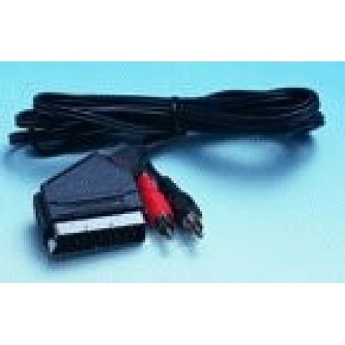 Cable SCART a 2xRCA AUDIO 1,5m