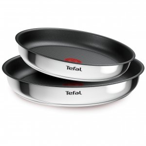 Lote de sartenes Tefal L8813S75, Ingenio, 22 cm, 26 cm, con mango