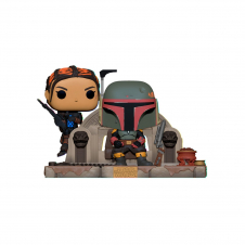 Funko pop moment star wars the mandalorian boba fett & fennec shand 58391