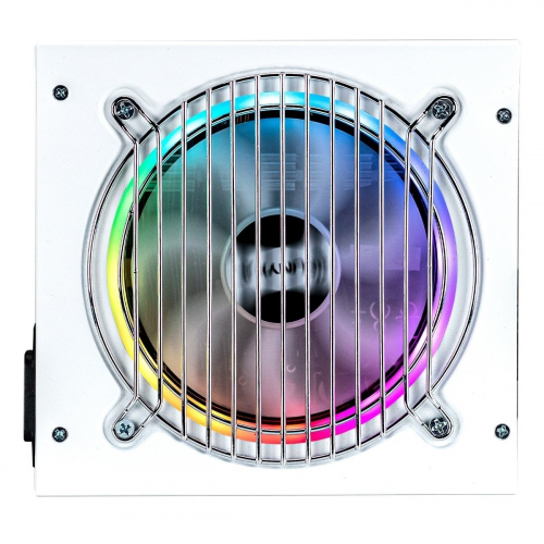 UNYKAch FUENTE Gaming Atilius RGB 650W WHITE 92% Eficiencia 140mm Full Modular