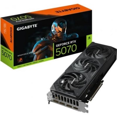 Tarjeta gráfica Gigabyte GeForce RTX 5070 WindForce SFF - 12GB GDDR7 | Formato SFF | Ventilación WindForce