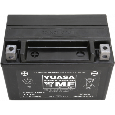 Baterías sin mantenimiento AGM YUASA YTX9(WC)