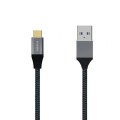 AISENS CABLE USB 3.1 GEN2 ALUMINIO 10GBPS 3A. TIPO USB-CM-AM. GRIS. 2.0M