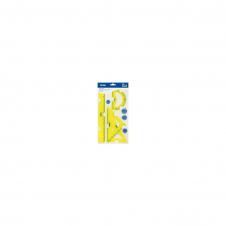 KIT DE TRAZADO MILAN FLEXIBLE RESISTENTE AMARILLO ACID 359801Y