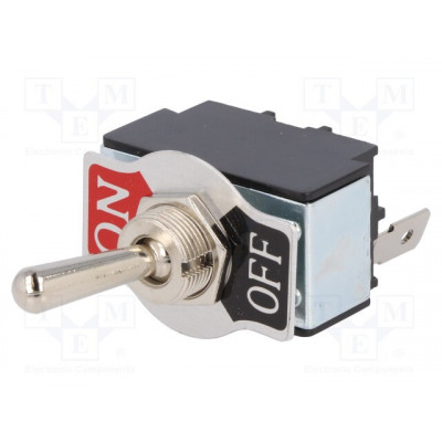 Interruptor Palanca Unipolar OFF-ON 20A/12Vdc