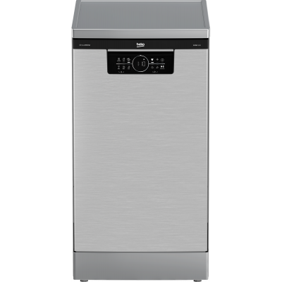 .AT.LAVAVAJILLAS BEKO BDFS26046XQ 10CUB C 3ªBANDEJA INVERTER 45CM APERT.AUTO INOX