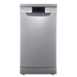 Lavavajillas Infiniton DIW-43SP, 45 cm, 9 servicios, clase E, 53 kWh año, 49dB, 7 programas, inox