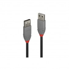Lindy 36693 cable USB 2 m USB 2.0 USB A Negro, Verde, Rojo