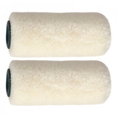 RECAMBIOS MINIRODILLO ESMALTAR/BANIZAR BASE DISOLVENTE 6CM 2 UNIDADES