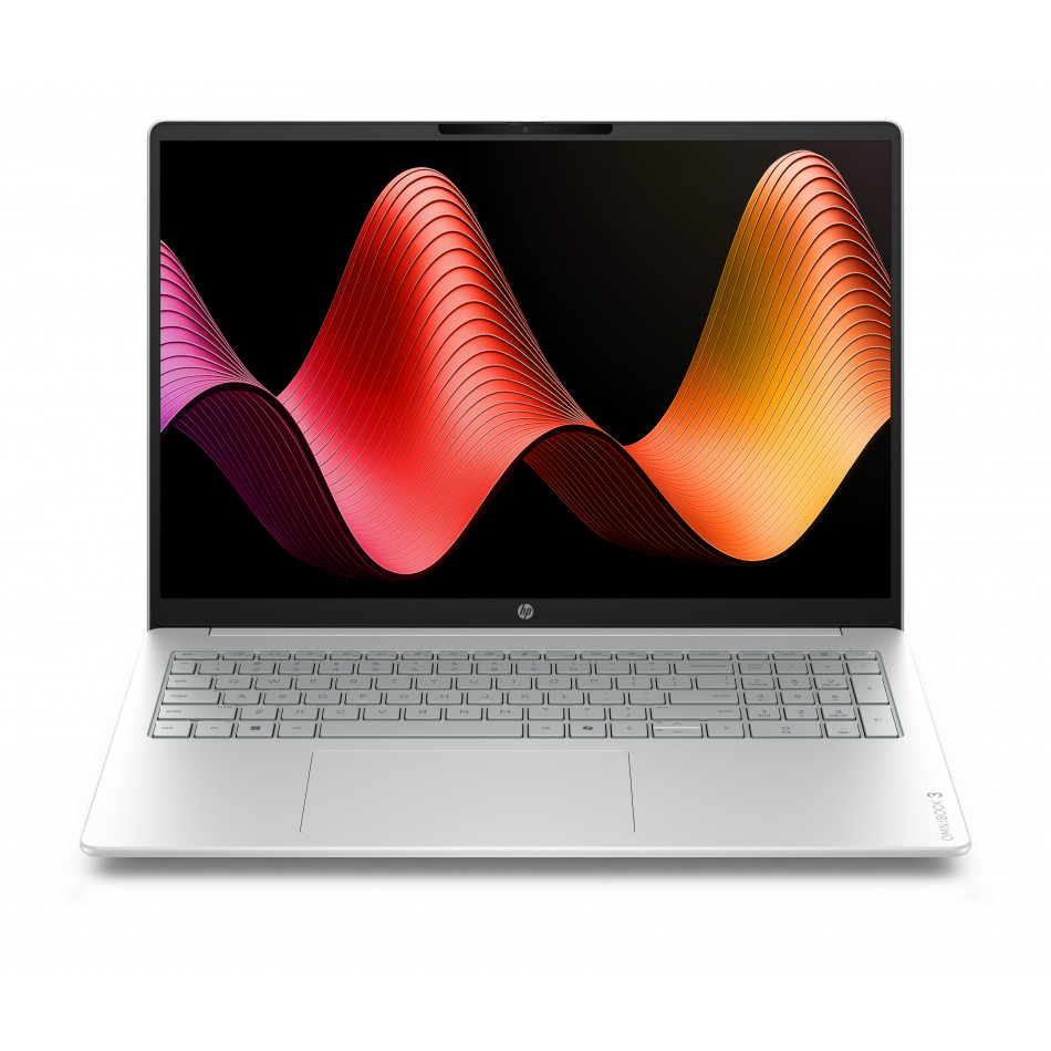 HP OmniBook 3 16-bu0024ns Intel Core 3 100U Portátil 40,6 cm (16") 2K 8 GB DDR5-SDRAM 512 GB SSD Wi-Fi 6 (802.11ax) FreeDOS Gris, Plata