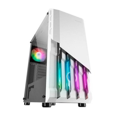 Caja Gaming Semitorre Mars Gaming MCX2/ Blanca