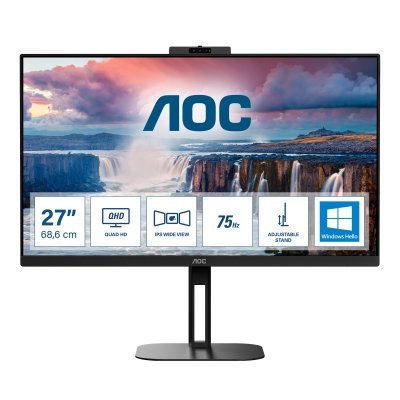 V5 Q27V5CW/BK pantalla para PC 68,6 cm (27) 2560 x 1440 Pixeles Quad HD LED Negro