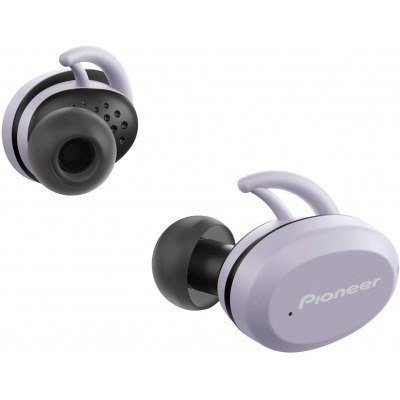 Pioneer SE-E9TW Auriculares Intrauditivos Deportivos Bluetooth 5.0 - Resistencia al Agua IPX7 - Autonomia hasta 5h - Manos Libres - Color Gris