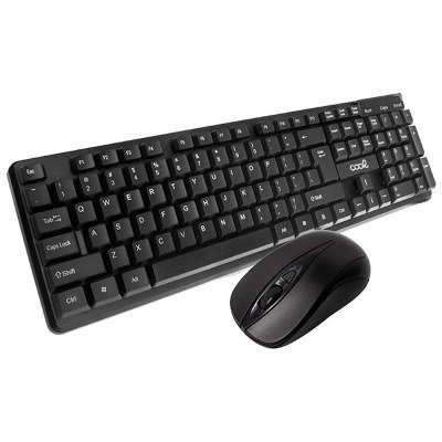 Teclado Espa?ol USB PC Kit Inal?mbrico + Rat?n COOL California
