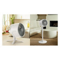 Ventilador nebulizador portátil de pie Shark FA220EU, autonomía 24 horas batería, híbrido, 12 combinaciones, 5 velocidades, oscilante 180º, inclinación 55º, mando a distancia, blanco - imagen 9