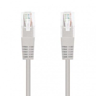 Cable de Red RJ45 UTP Nanocable 10.20.1310 Cat.6/ 10m/ Gris