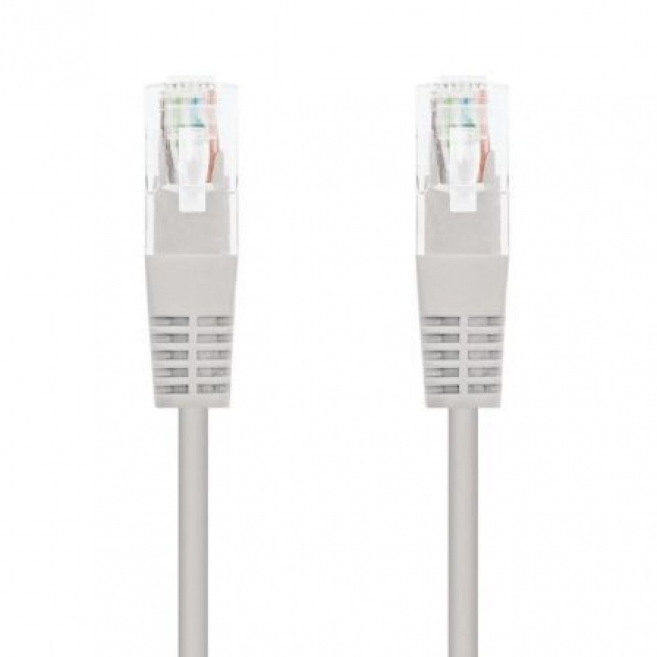 Cable de Red RJ45 UTP Nanocable 10.20.1310 Cat.6/ 10m/ Gris