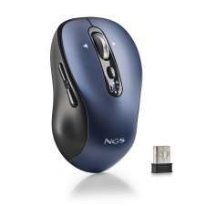 NGS INFINITY RB ratón Oficina Ambidextro RF Wireless + Bluetooth Óptico 3200 DPI