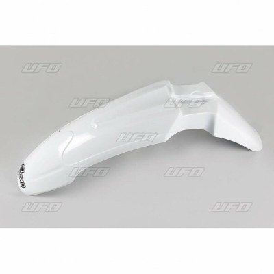 Guardabarros delantero UFO 125-250-500 cross-enduro blanco PA01028-041 PA01028#041