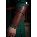 Leather Bracers Rawlin - Brown