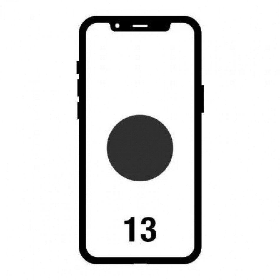 Smartphone Apple iPhone 13 512GB/ 6.1/ 5G/ Negro Medianoche