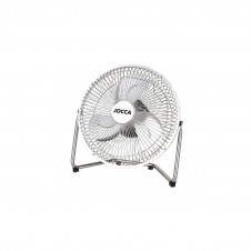 VENTILADOR DE SUELO JOCCA 20W PIES ANTIDESLIZANTES PLATA 2236