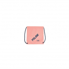 Milan Serie 1918 Bolsa/Mochila de Tiras Grande - Tejido 'ripstop' Ligero y Resistente - Medidas 34x42x0.7cm - Color Rosa