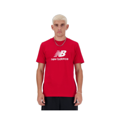 Camiseta NEW BALANCE SPORT ESSENTIALS LOGO T-SHIRT MT41502 TRE Rojo