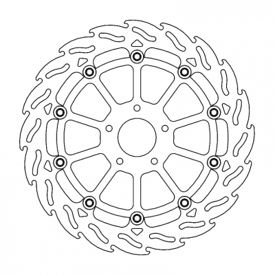 Discos de freno serie Flame MOTO-MASTER 112335