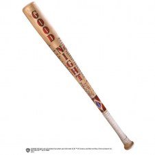 Réplica the noble collection escuadrón suicida bate de beisbol de harley quinn good night 80 cm