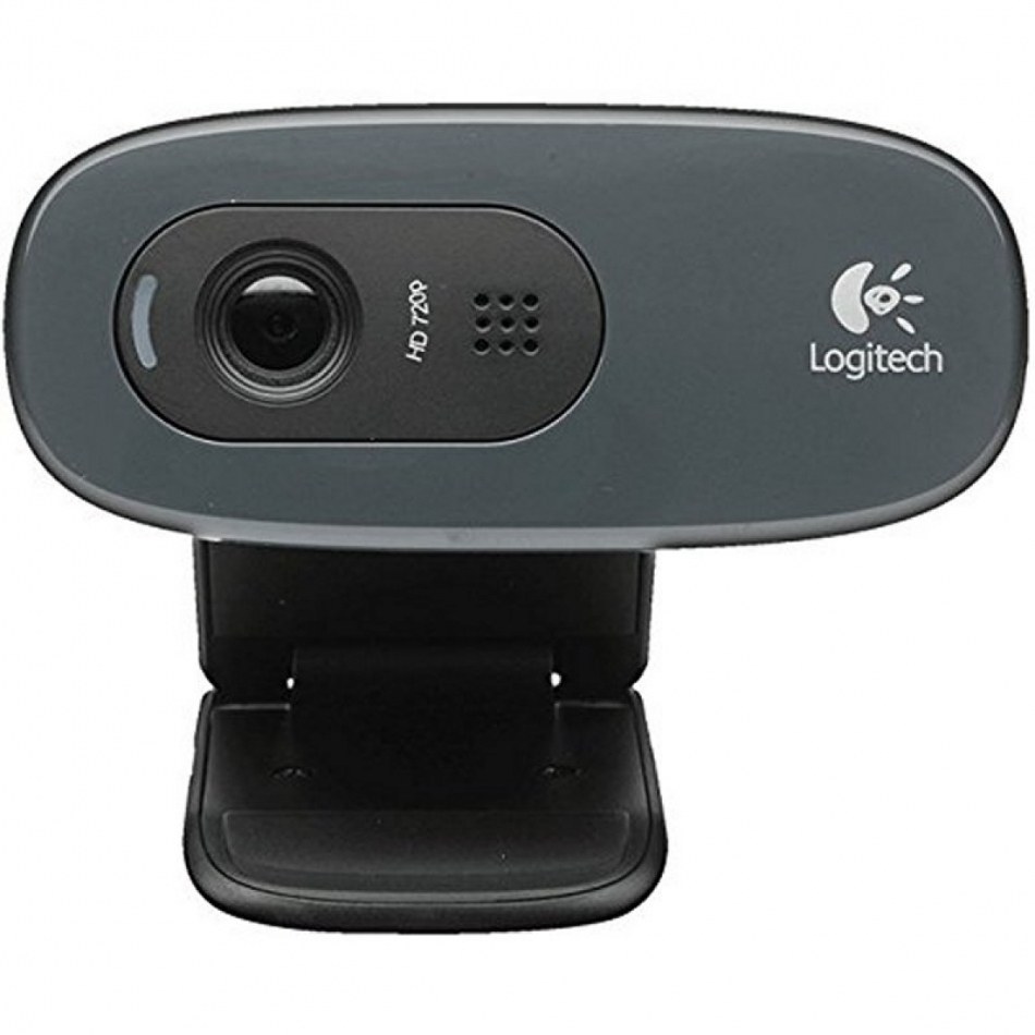 Logitech C270 WebCam HD 720p 3Mpx USB Negra 960-001063