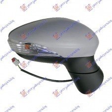 ESPEJO EXTERIOR ELEC.IMPRIMADO (CON INTERMITENTE) (CRISTAL CONVEXO)