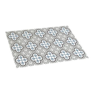 Alfombra vinilica croma hidra topo 45 x 75 cm