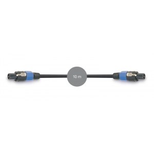 Cable señal de audio Conector altavoz macho a conector altavoz macho Fonestar SP-820-10