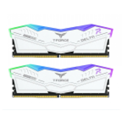 DDR5 TEAMGROUP T-FORCE DELTA RGB 16GB X2 6400 BLANCO