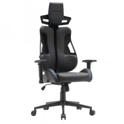SILLA ERGONOMICA MARS GAMING MGCELITEBBL CUERO PU PISTON DE GAS CLASE 4 MAS 150Kg NEGRO COSTURAS AZ