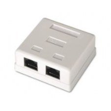 Roseta Aisens Rj45 Cat6 Utp 2 Tomas Blanca