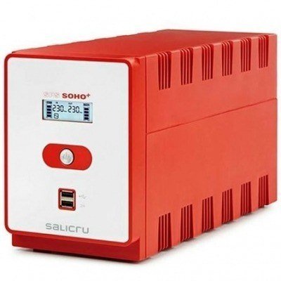 SAI Línea Interactiva Salicru SPS 1600 SOHO+/ 1600VA960W/ 4 Salidas/ Formato Torre