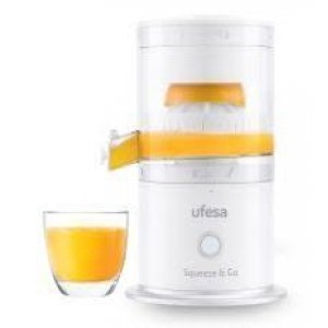 Exprimidor Ufesa SQUEEZE & GO, 45W, blanco