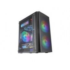 Caja Mars Gaming Frgb S/f Usb2/3 Matx Negra